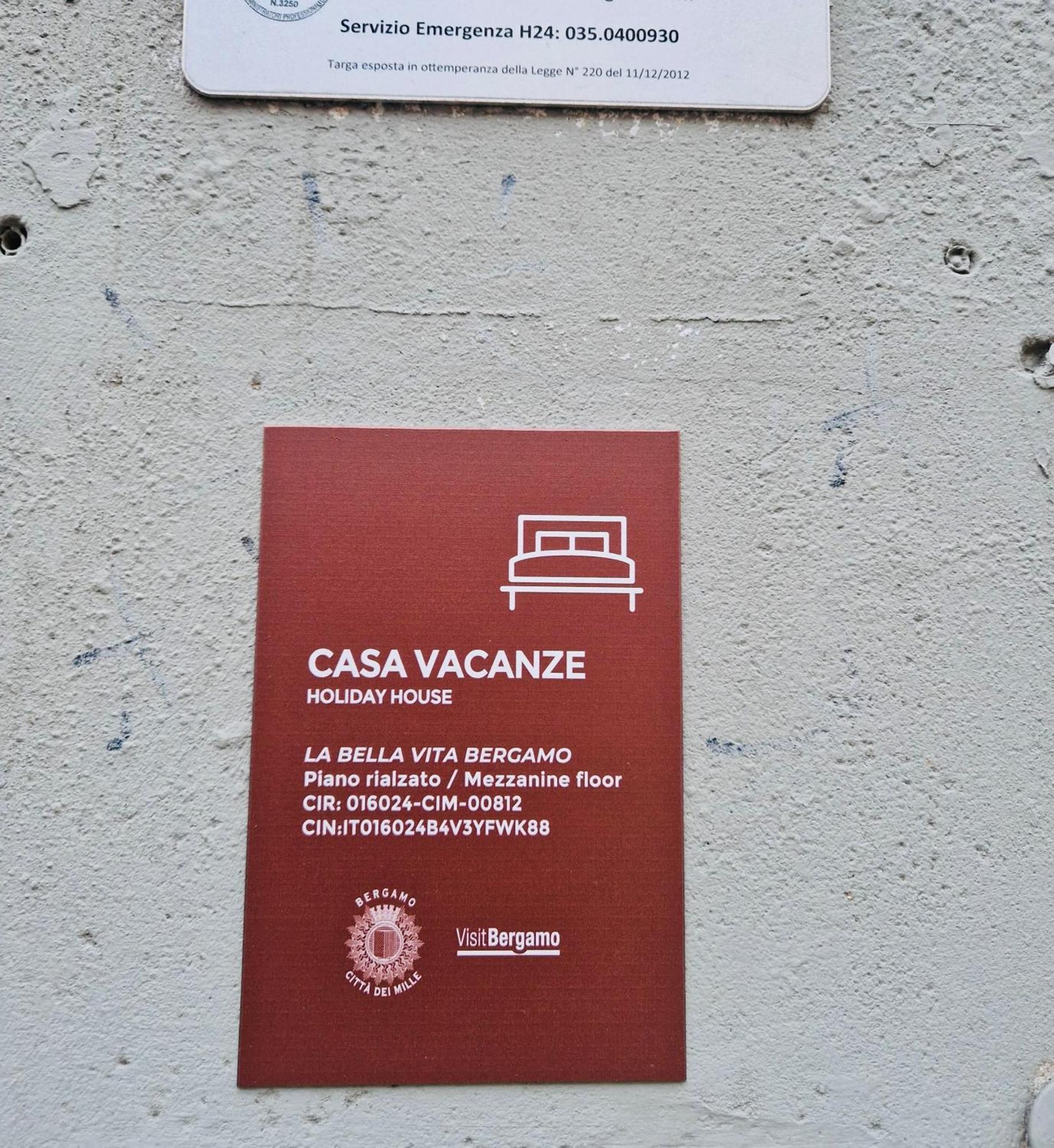 La Bella Vita Bergamo With Free Private Parking المظهر الخارجي الصورة